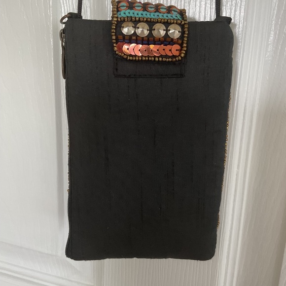 Sequin Club Evening Cell Phone Bag - Picture 4 of 6